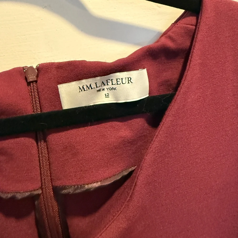 MM Lafleur Annie dress in Claret - Picture 4 of 5